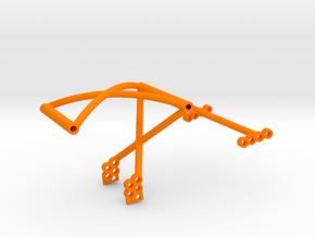 SuDu Mod 3D Rear Cage in Orange Processed Versatile Plastic