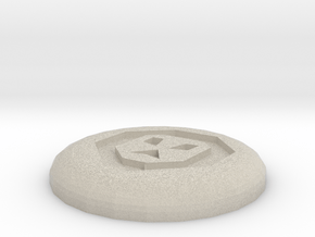 Chaos Rune in Natural Sandstone