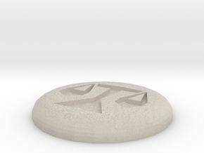 Law Rune in Natural Sandstone