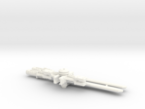 Combat Heli Sword-Blades in White Processed Versatile Plastic