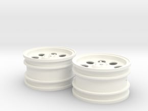 AMPro RFX Wheels for Rising Fighter in White Processed Versatile Plastic