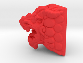 Dragon Keycap (Topre DSA) in Red Processed Versatile Plastic