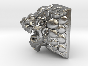Dragon Keycap (Topre DSA) in Natural Silver
