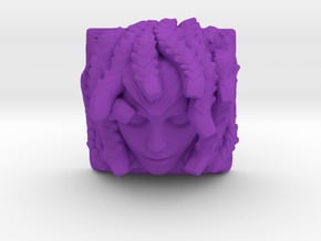 Medusa Keycap (Topre DSA) in Purple Processed Versatile Plastic