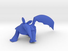 TITO .  Tamandua Bandeira . Anteater . 蟻食い . in Blue Processed Versatile Plastic