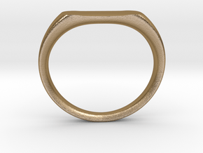 Ring - Personalized Occasion in Polished Gold Steel