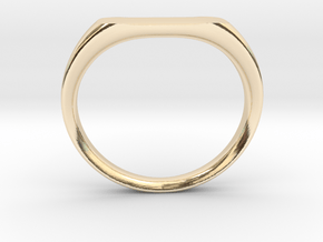 Ring - Personalized Occasion in 14k Gold Plated Brass