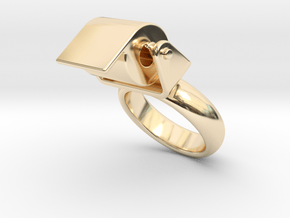 Toilet Paper Ring 33 - Italian Size 33 in 14K Yellow Gold