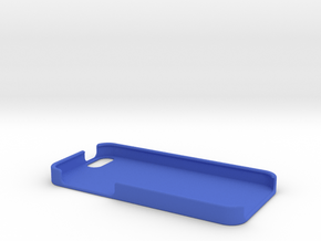 iPhone 5/SE Case in Blue Processed Versatile Plastic