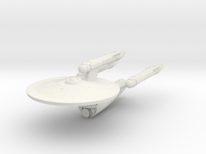 Federation Class    New Axanar Ship in White Natural Versatile Plastic