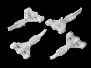 (Armada) Consular Republic Cruiser in White Natural Versatile Plastic