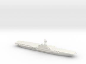 FS Clemenceau (R98) (1961), 1/2400 in White Natural Versatile Plastic