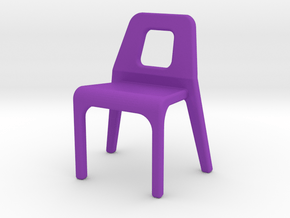 Chair Tyari in Purple Processed Versatile Plastic