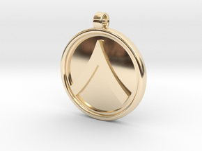 Symbol Of Sparta in 14K Yellow Gold