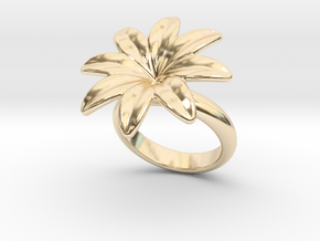 Flowerfantasy Ring 29 - Italian Size 29 in 14K Yellow Gold