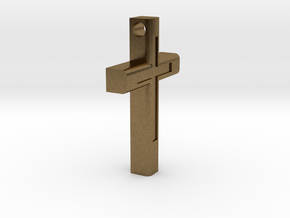 cross Pend0002 in Natural Bronze