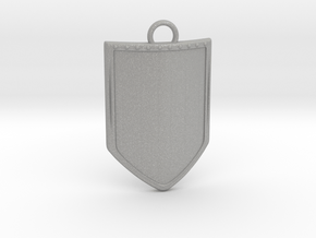 Shield 3 Pendant in Aluminum