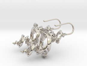 Julia Earrings in Platinum