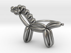Balloon Horse Ring size 1 in Natural Silver