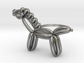 Balloon Horse Ring size 3 in Natural Silver