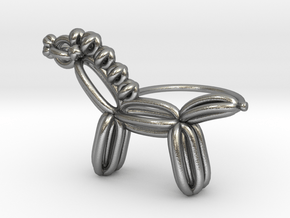 Balloon Horse Ring size 4 in Natural Silver