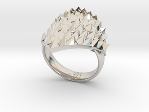 Dragon Scales Ring in Platinum: 5.5 / 50.25