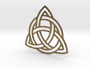 Ancient celtic Symbol in Natural Bronze
