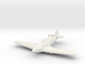 Hawker Hurricane Mk.IIb in White Natural Versatile Plastic: 1:200