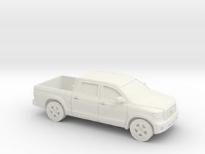 1/87 2007-11 Toyota Tundra Crew Cab in White Natural Versatile Plastic