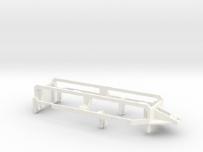 RhB Gm3-3 Rear axles mount in White Processed Versatile Plastic
