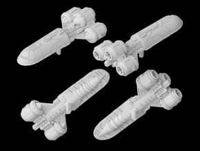 (Armada) CSS-1 Senator Star Shuttle in White Processed Versatile Plastic