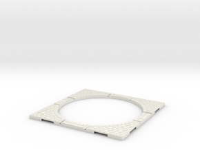 T-32-wagon-turntable-105d-100-corners-large-1a in White Natural Versatile Plastic