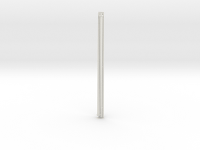 1:72 scale Navy whip antenna -Square (35 foot) 10  in White Natural Versatile Plastic