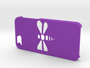 Bee iPhone 5/SE Case in Purple Processed Versatile Plastic