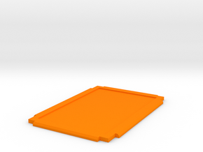 Damage Deck Lid in Orange Processed Versatile Plastic