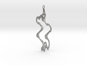 Organic Form #6 in Natural Silver
