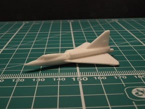 Convair F2Y Sea Dart 6mm 1/285 (in flight) in White Natural Versatile Plastic