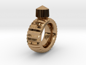 Craft Ring in Polished Brass