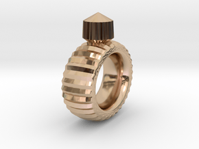 Craft Ring in 14k Rose Gold Plated Brass