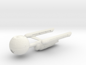 Enterprise era Daedalus Class in White Natural Versatile Plastic