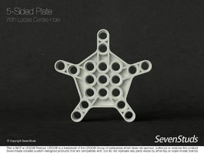 5 Sided Frame - Type A in Black Natural Versatile Plastic