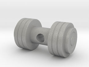 Weights Pendant / Dumbbell in Aluminum