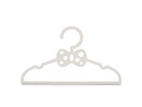 Hanger in White Natural Versatile Plastic