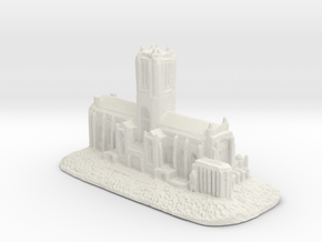 Liverpool cathedral in White Natural Versatile Plastic
