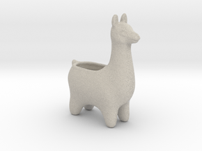 Llama Planters - Small in Natural Sandstone