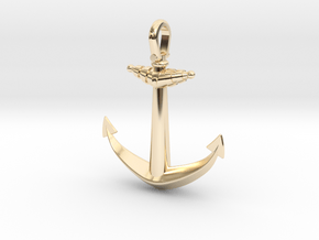 Anchor V2 (Big) in 14K Yellow Gold
