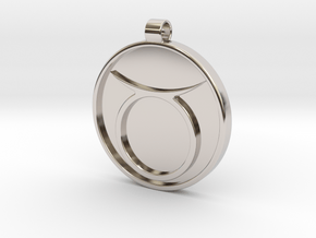 Zodiac KeyChain Medallion-TAURUS in Platinum