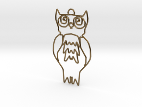 Owl in Polished Bronze