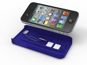 SIMPLcase - iPhone 4 / 4s case for travelers in White Natural Versatile Plastic