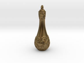 Love Potion - 40mm in Natural Bronze